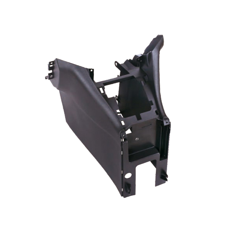 How does an engine cover made of PP help protect the engine?